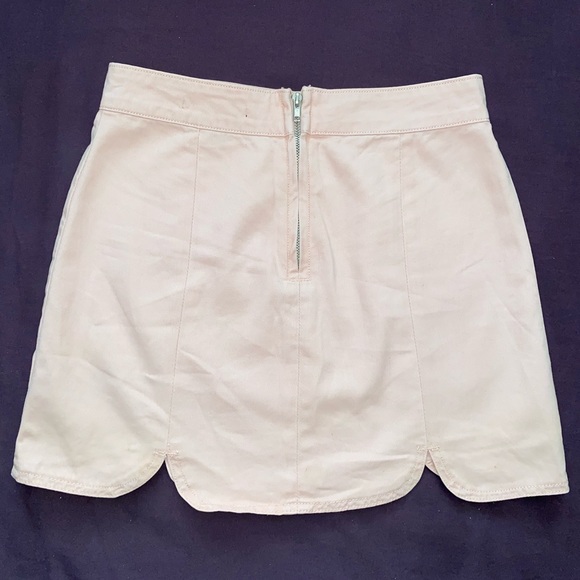 Forever 21 Pink Denim Mini Skirt - Picture 3 of 5